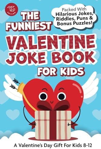 The Funniest Valentine Joke Book for Kids: Packed With Hilarious Jokes, Riddles, Puns & Bonus Puz... | Amazon (US)