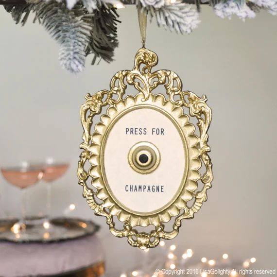 Press For Champagne Button Mini | Etsy (US)