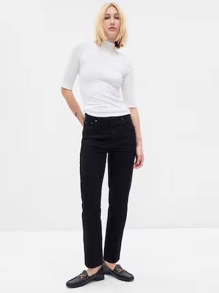 High Rise Cheeky Straight Jeans | Gap (US)