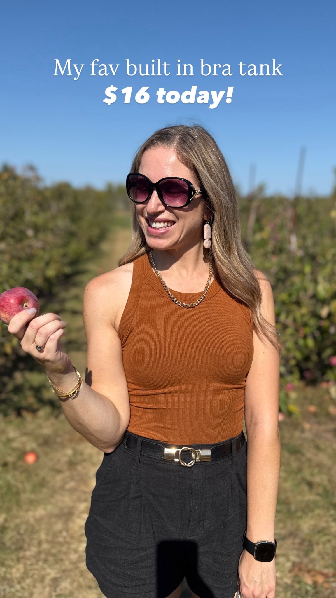 This top has a padded built in bra and I love it! The pads aren’t removable so you don’t need to worry about them moving around. 

#LTKStyleTip #LTKFindsUnder50 #LTKSaleAlert