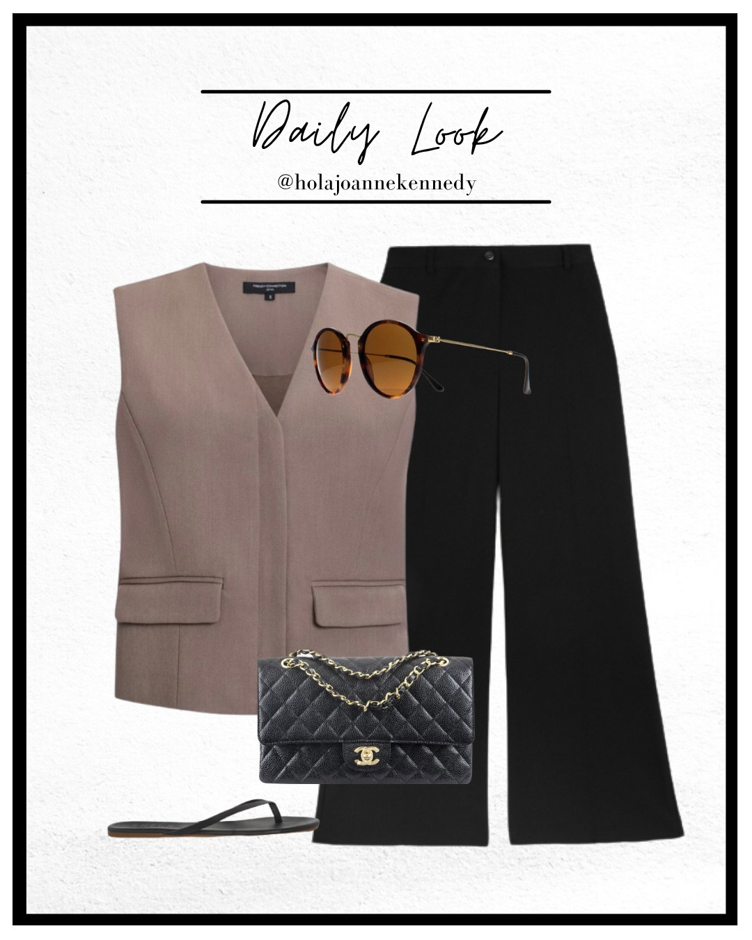 french connection vienna waistcoat, tailored waistcoat outfit, minimal chic outfit, structured vest outfit, monochrome styling, smart casual outfit women, workwear chic uk, elevated basics outfit, capsule wardrobe style, effortless friday outfit

#LTKstyletip #LTKeurope #LTKworkwear