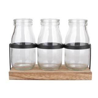 7.7" Glass Bottle Set with Sand by Ashland® | Warm Heritage | Michaels | Michaels Stores