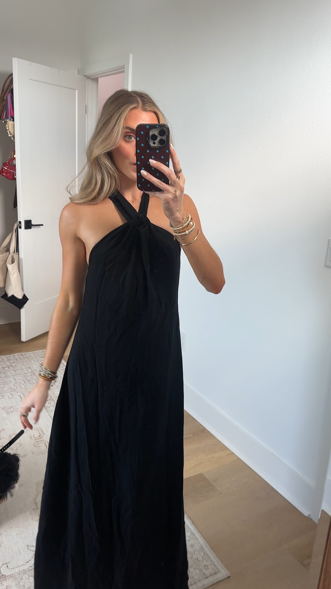 Showpo size 2. The halter neck with knot detail frames your shoulders, while the elongating silhouette skims in all the right places for a flattering, feel-good fit from every angle. It’s effortless, elegant, and ready for any RSVP.
Slip into the Hilda Maxi Dress when you want a look that goes from dinner to dance floor without a fuss. The high neckline balances the open back vibe for a chic finish, and the flowy hem adds just the right drama. Pair with strappy heels and a minimal clutch to keep the focus on you, or add bold earrings for a little extra sparkle.
This style celebrates every body, because great Dresses are for everyone. Confidence looks good on you, and this piece brings it in spades.

#LTKSeasonal #LTKootd #LTKWedding