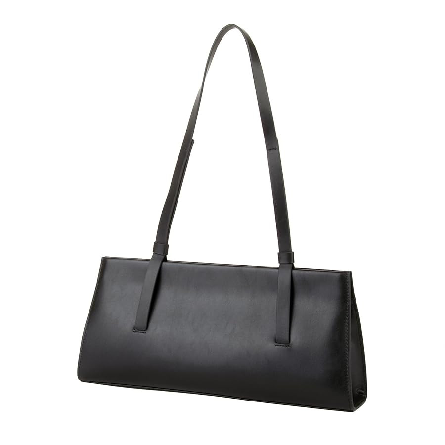 Genuine Leather Trendy Shoulder Bag for Women, Small Women Handbag and Clutch Purse | Amazon (US)