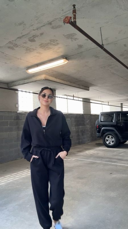 Sweatpants but make it a jumpsuit 😍 the perfect easy spring outfit! Last day for 25% off all YPB items!

#LTKVideo #LTKsalealert #LTKstyletip