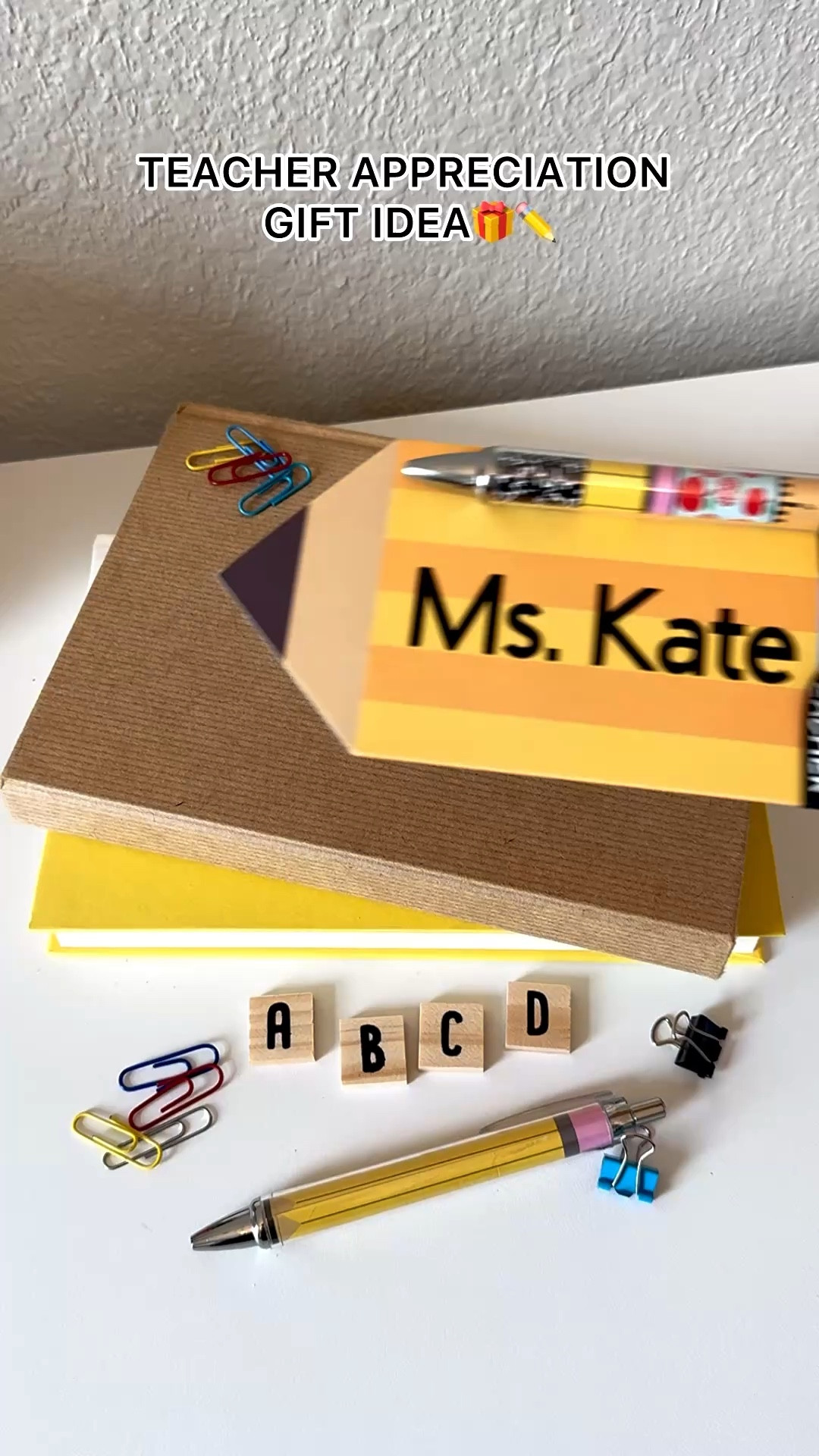 
If you need an easy but pizzazzy teacher gift idea… this is it!!
These pencil gift card holders come in a set of 24 (perfect for class gifting!) and I paired them with these adorable bulk pens to keep it budget-friendly but still SO cute.

Such a fun way to gift a little something without overthinking it—and wait until the end for even more teacher gift ideas 👀
Making everyday a celebration 🎉
Follow for more gifting ideas ✨

#teachergiftideas #teacherappreciation #giftideas #diygifts #classroomgifts #amazonfinds #momlife 

#LTKSeasonal