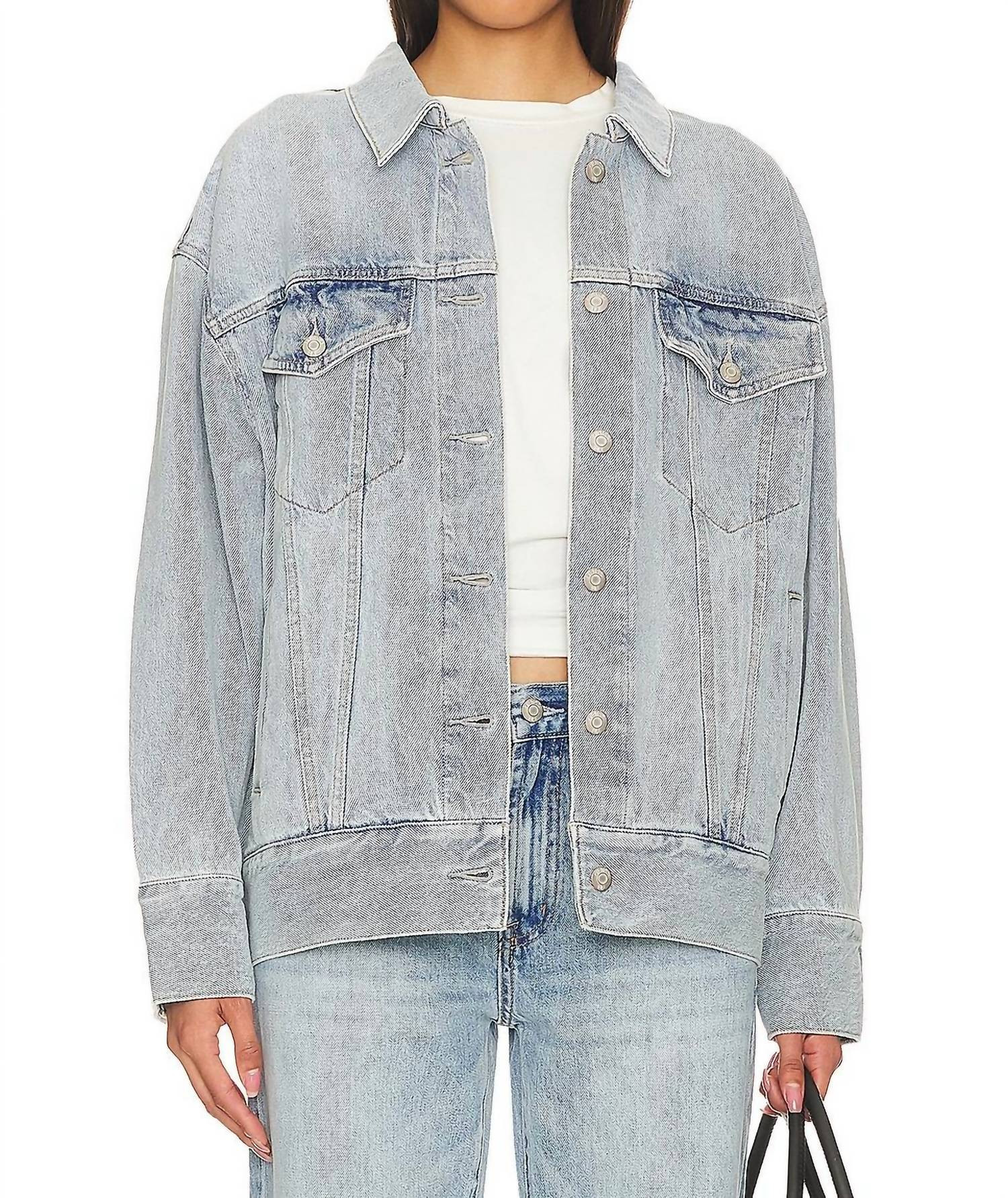 Dries Jacket In Nimes | Shop Simon