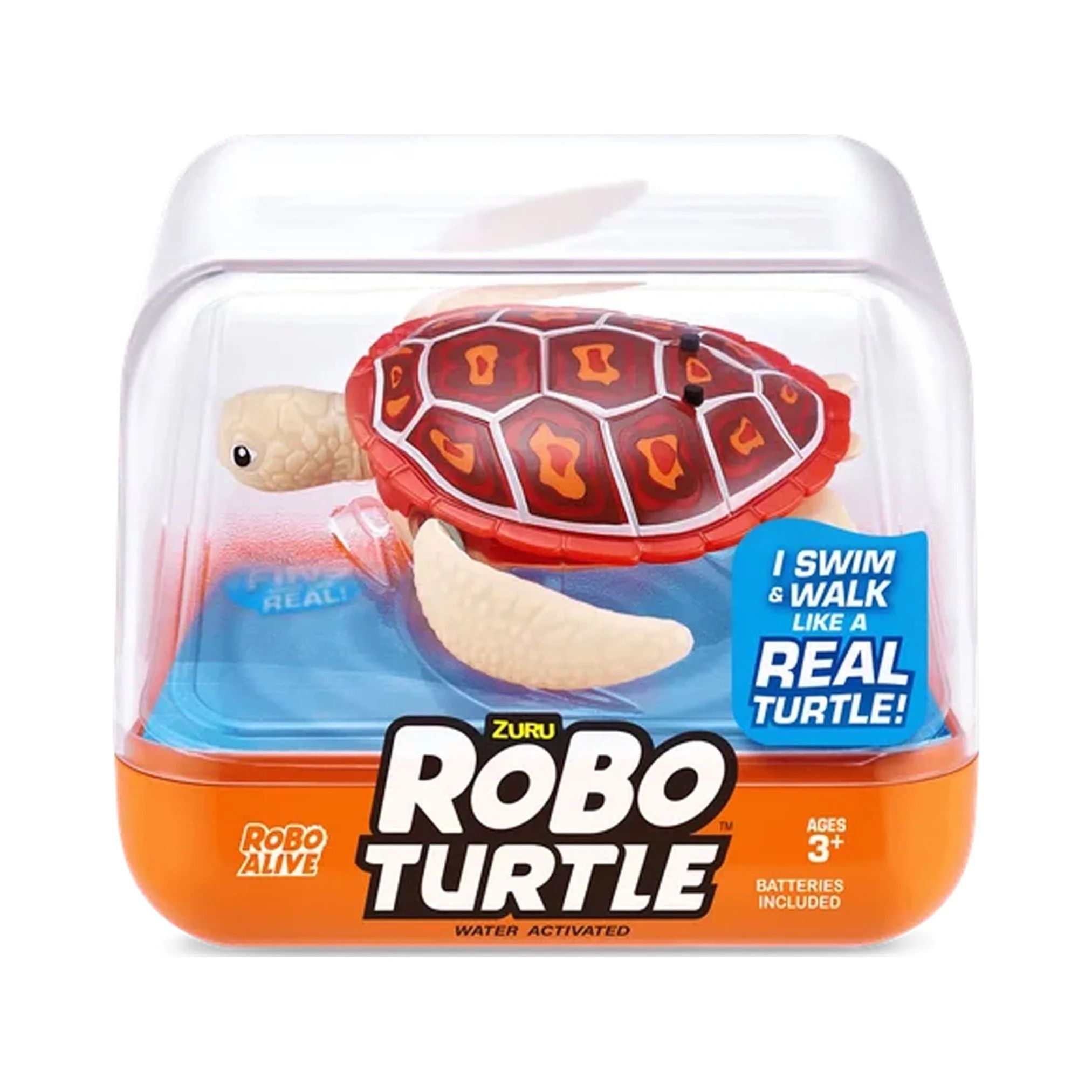 Robo Alive Turtle Orange by Zuru Ages 3 and up Robotic Pet | Walmart (US)