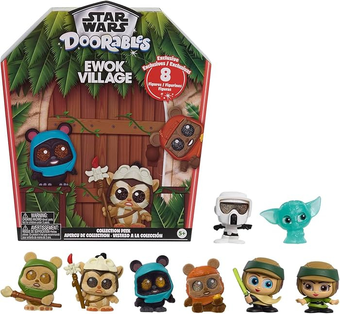 Star Wars™ Doorables Ewok Village Collection Peek, Collectible Figures, Kids Toys for Ages 5 Up... | Amazon (US)