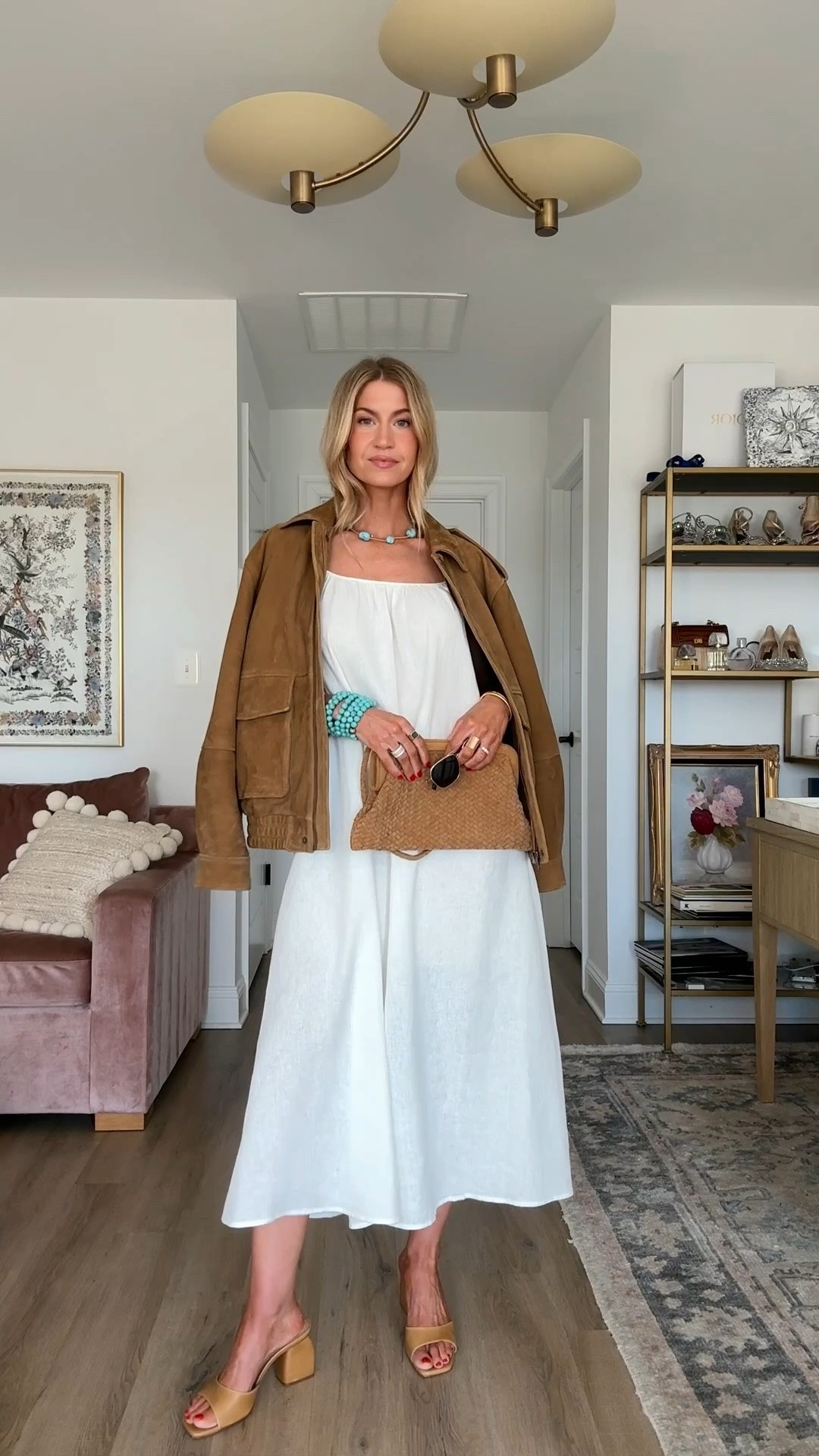 Let’s style the Picky Girl linen dress for date night. 

Suede jacket: runs slightly oversized, wearing a S
Linen dress: TTS, wearing S
Shoes: TTS

#LTKgrwm #LTKootd #LTKdayinmylife