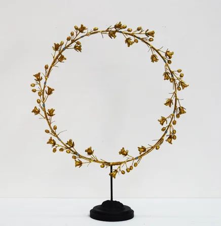 Bliss Studio Bell Flower Wreath on Stand | Perigold | Wayfair North America