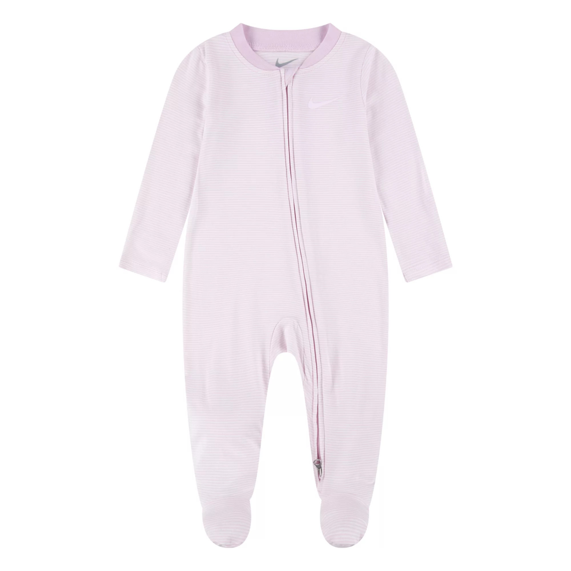 Newborn Baby Nike Striped Footed Coverall | Kohl's