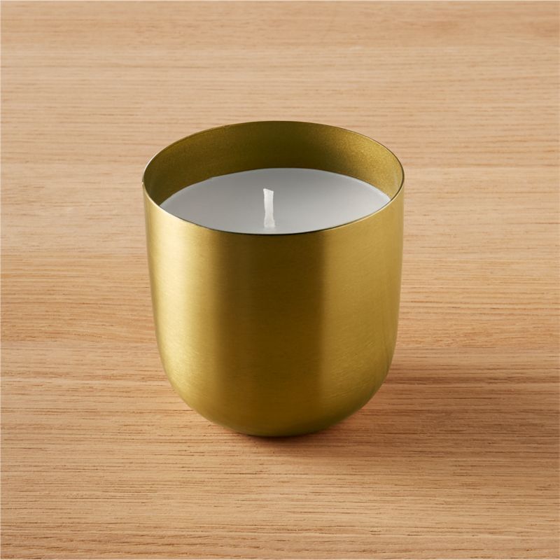 Brass Candle Bowl + Reviews | CB2 | CB2