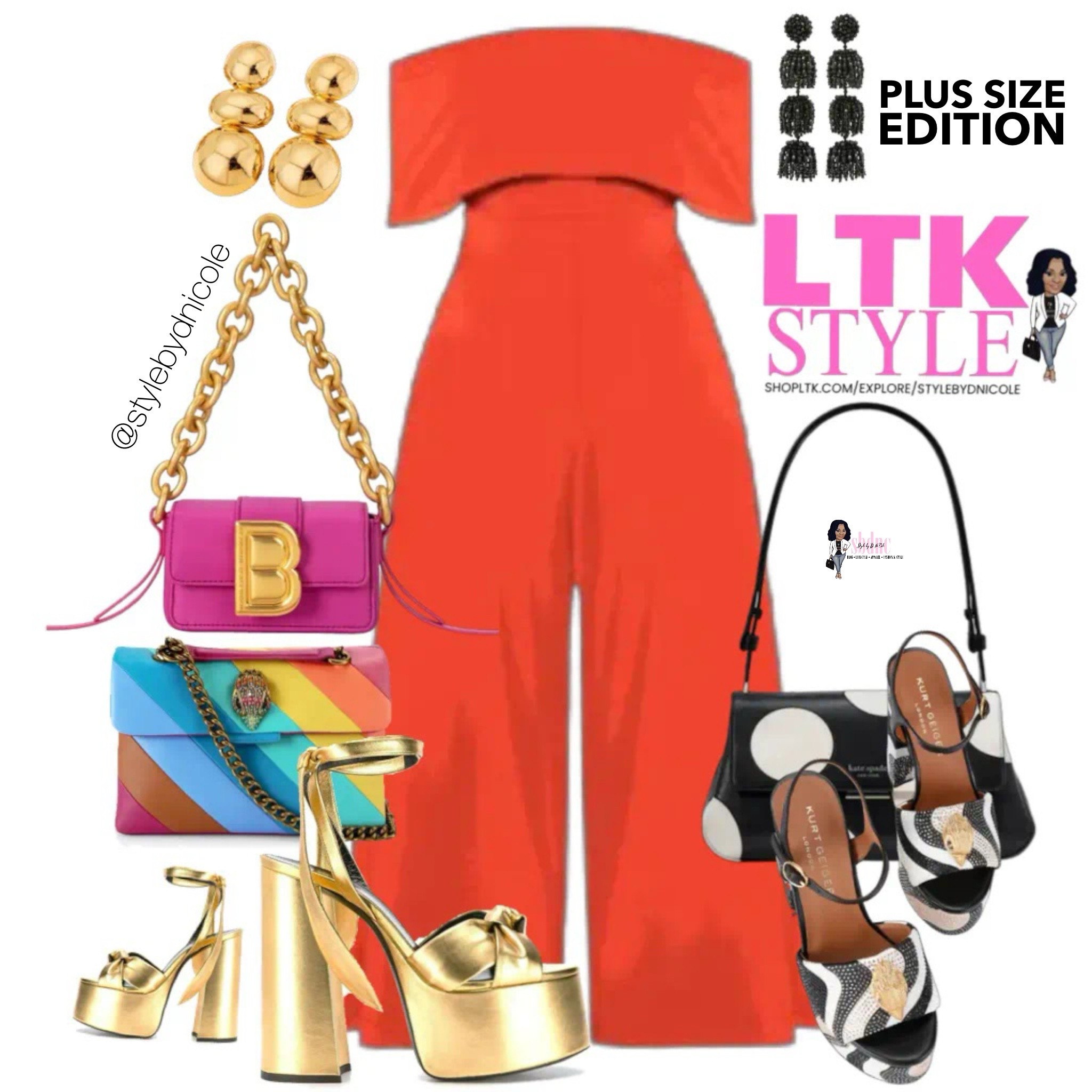 Give your jumpsuit a colorful glow or one with black and white.

Available in sizes 14-26. 

#LTKSummerEdit #LTKPlusSize #LTKParties