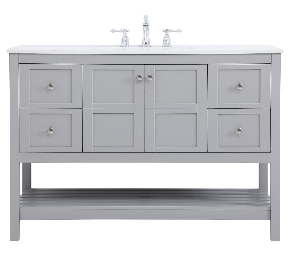 Reeves 48" Single Sink Vanity | Pottery Barn (US)