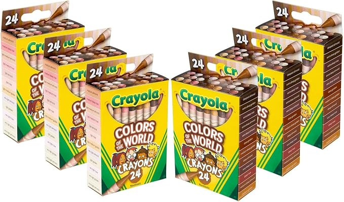 Crayola Bulk Crayon Set, Colors of The World, Teacher Classroom Must Haves, School Supplies Essen... | Amazon (US)