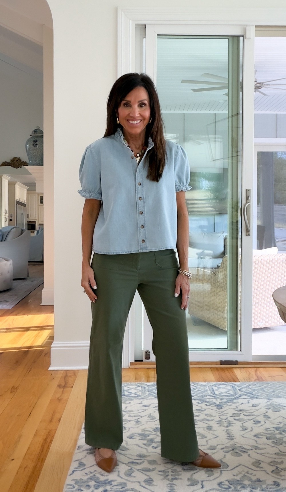 Spring pants from J.Crew Factory
Pants - size 4 
Top - smalll

#LTKOver40 #LTKSeasonal