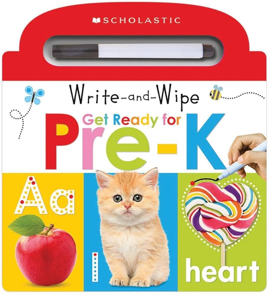 Write and Wipe Get Ready for Pre-K: Scholastic Early Learners (Write and Wipe) | Amazon (US)