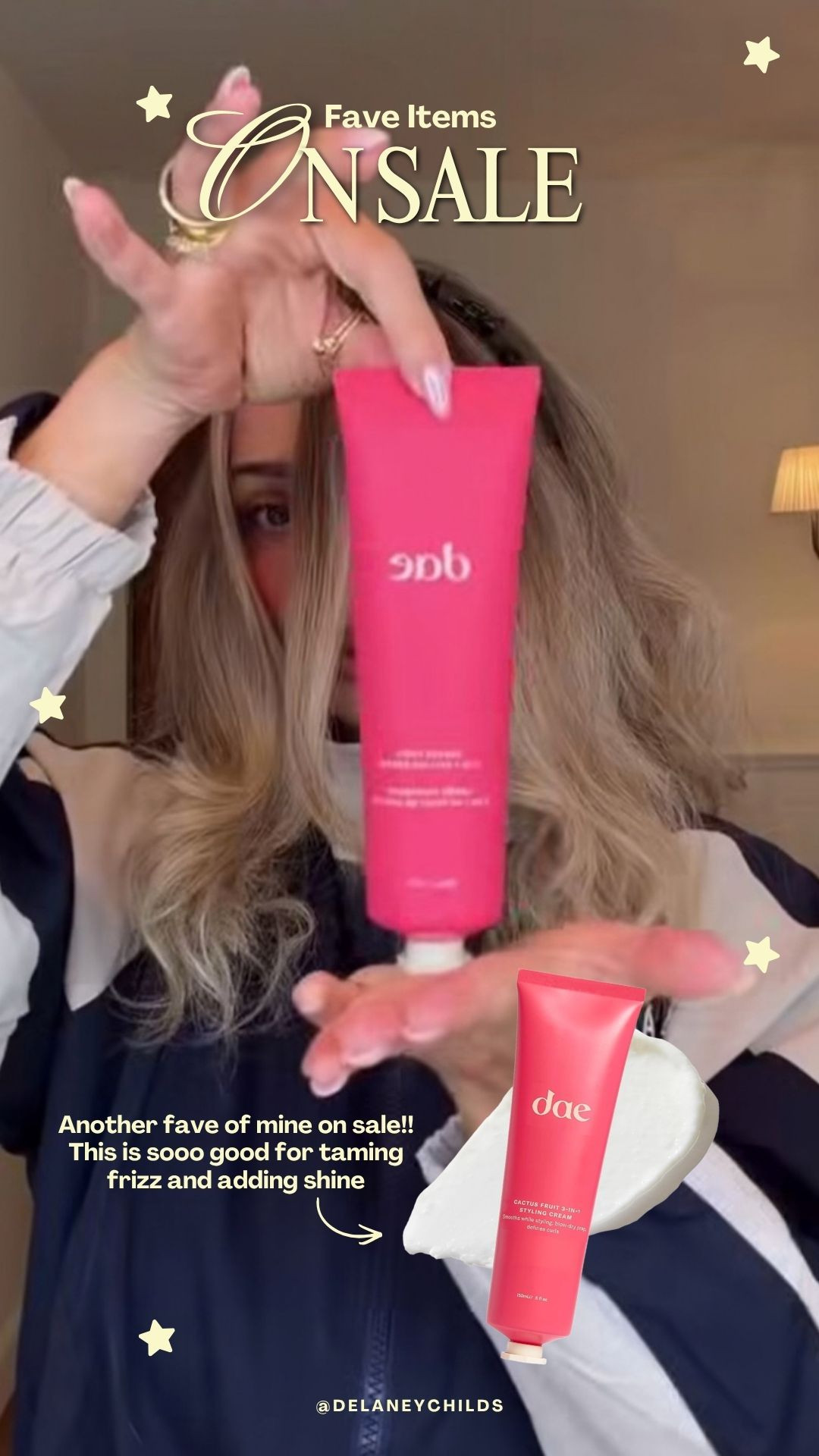 this Dae styling cream is on sale right now! So good for taming frizz and adding shine.  

 #LTKgrwm #LTKSaleAlert #LTKBeauty