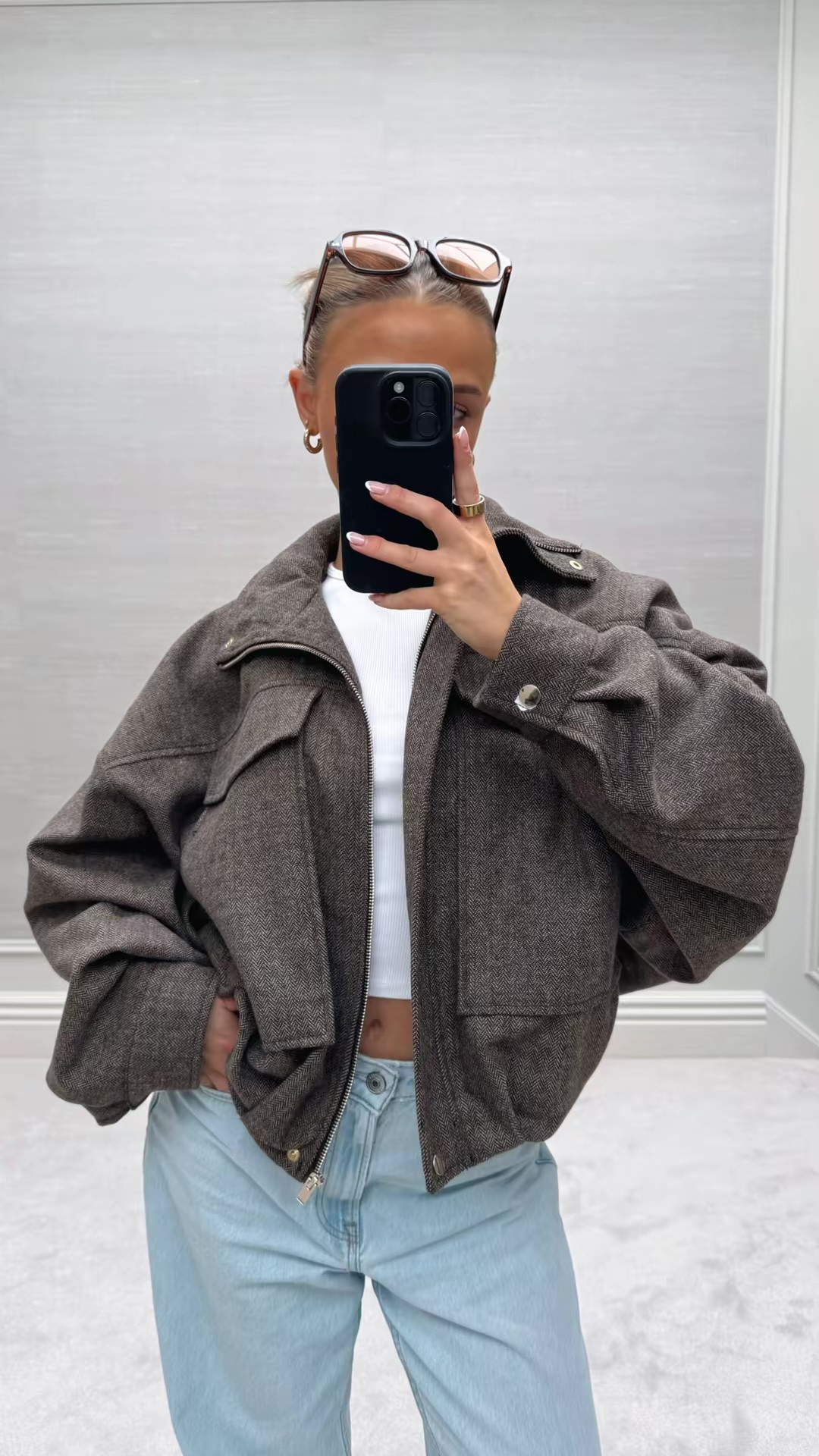 current jacket faves✨

Pinterest style outfit inspo ideas bomber jacket zip up work spring summer TikTok casual easy basic neutral ootd wishlist faves petite zip up brown zara oversized herringbone bomber 

#LTKhaul #LTKUK #LTKspring