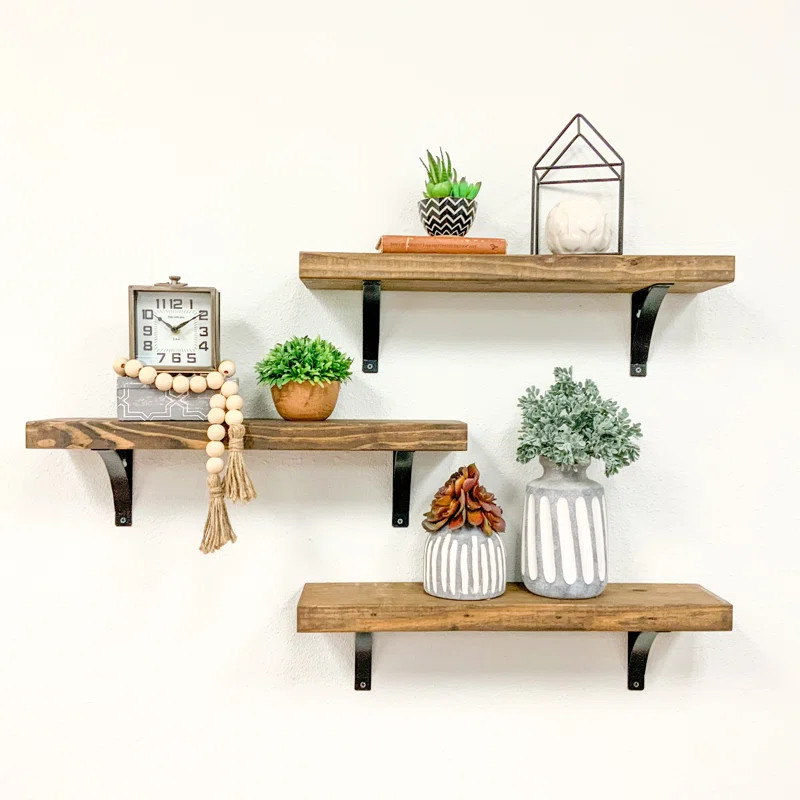 Devyn 3 Piece Bracket Shelf | Wayfair North America