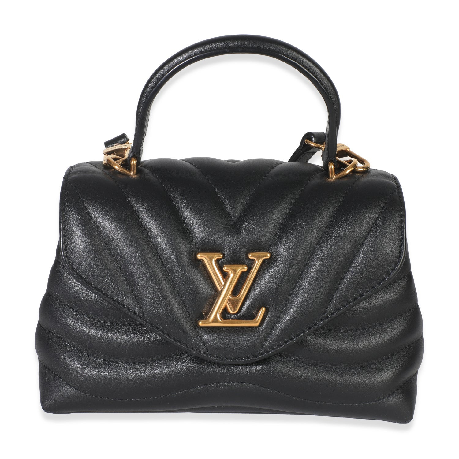 Louis Vuitton Leather New Wave Hold Me - Black Handle Bags, Handbags - LOU1216818 | The RealReal | The RealReal