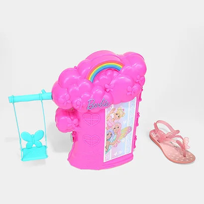 Rasteira Infantil Grendene Kids Barbie Casa Na Árvore - Feminino | Netshoes (BR)