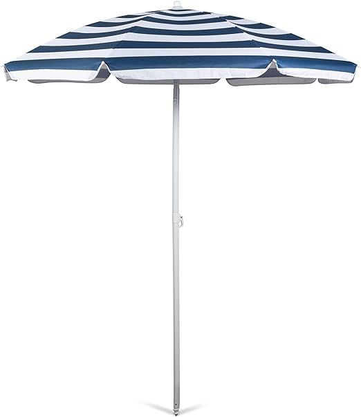 ONIVA Outdoor Canopy Sunshade Beach Umbrella 5.5', Small Patio Umbrella, Beach Chair Umbrella, (B... | Amazon (US)