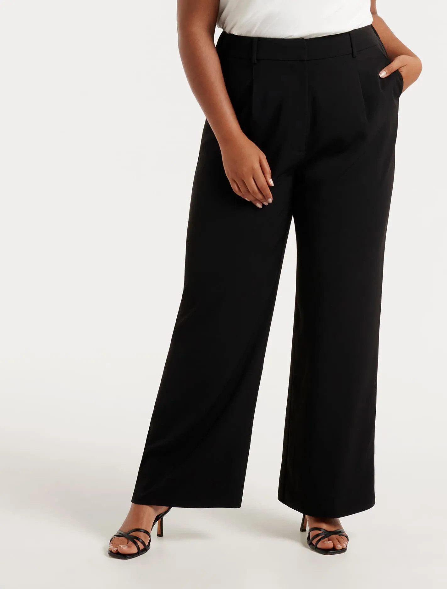 Primrose Curve High-Waisted Pants | Forever New (AU)