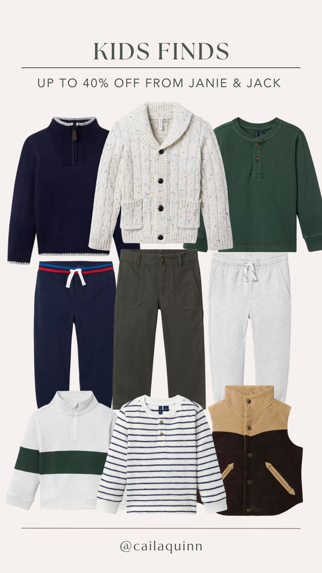 kids finds up to 40% off from Janie & Jack - CAILA15 gives you an extra 15% off! 

 #LTKootd #LTKBaby #LTKKids