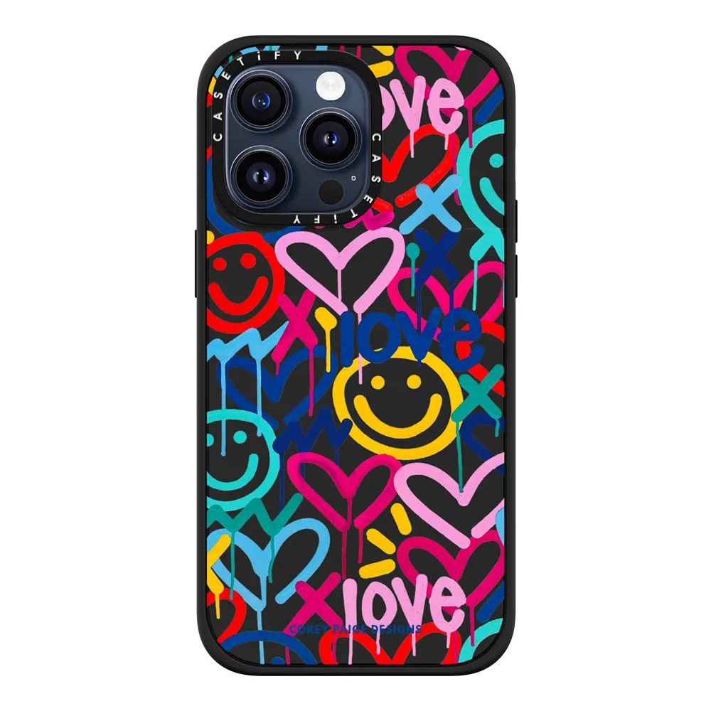 Drippy Hearts & Happiness by Corey Paige Designs | Casetify (Global)