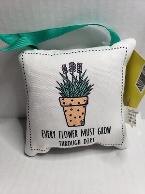 PILLOW DOOR HANGER Gardening 5x5 Hanging Decor Hobby Lobby | eBay US
