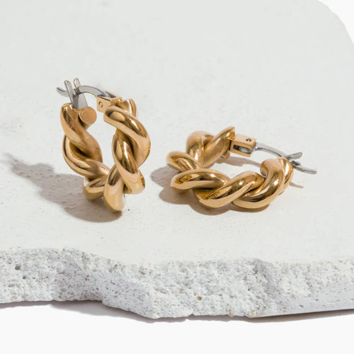 weekender hoop earrings | Tini Lux