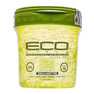 Eco Style Gel Olive Oil Styling Gel - Adds Shine and Tames Split Ends - Delivers Moisture to Scal... | Amazon (US)