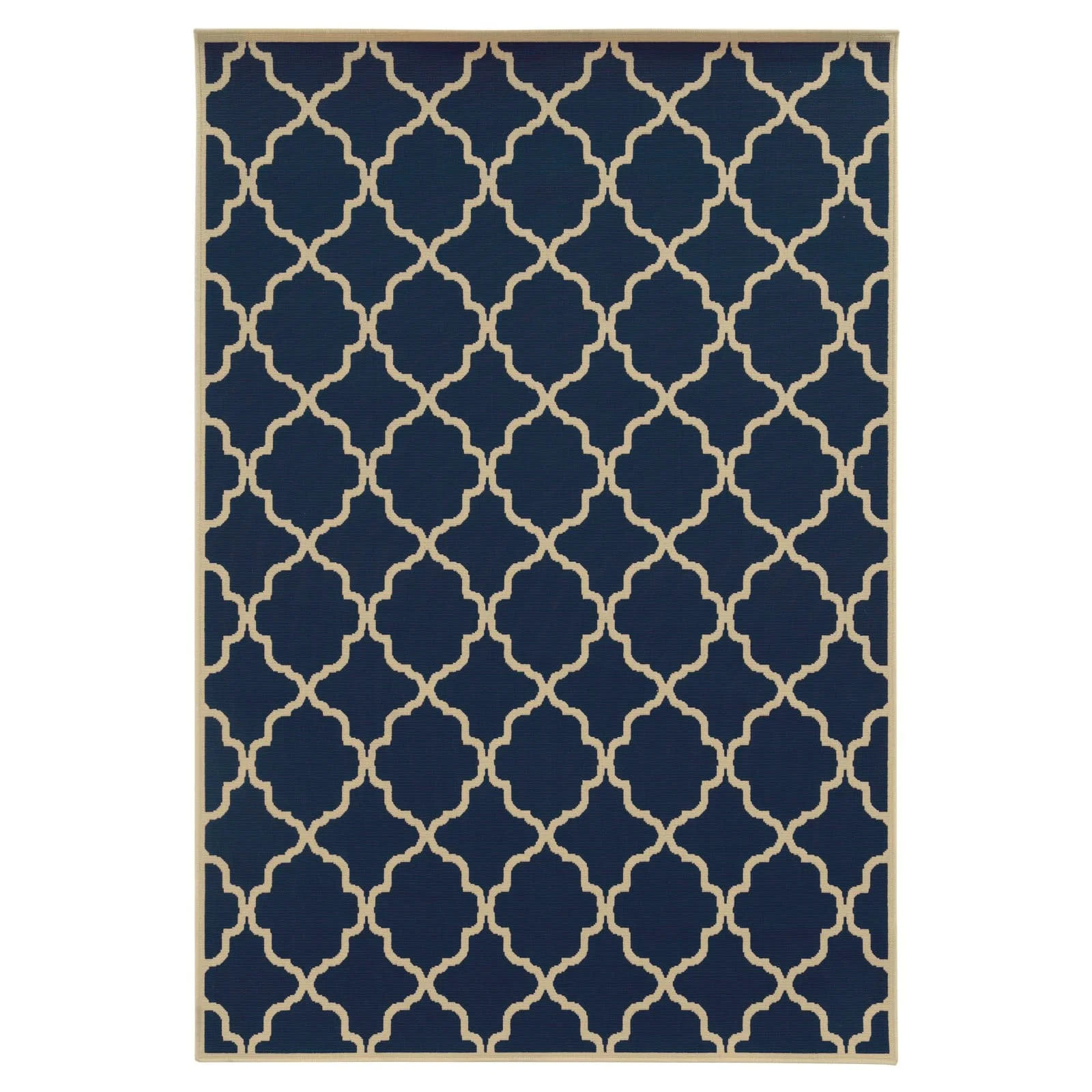 Avalon Home Roanoke Scalloped Lattice Indoor/Outdoor Area Rug - Walmart.com | Walmart (US)
