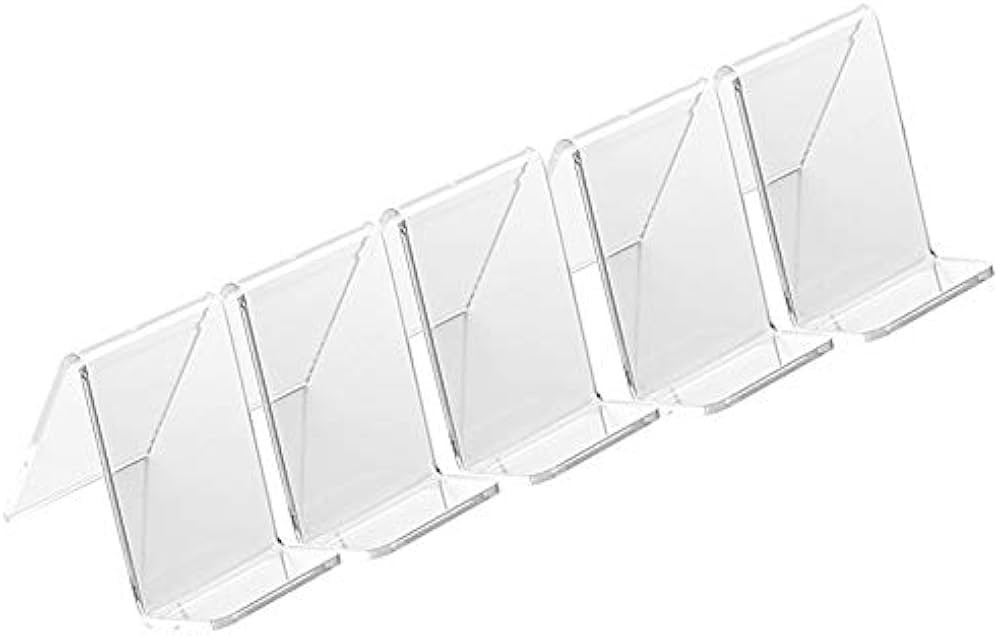 5 Pack Clear Show Rack Display Holder Mount Stand for Mobile Cell Phone iPhone Display Stands | Amazon (US)