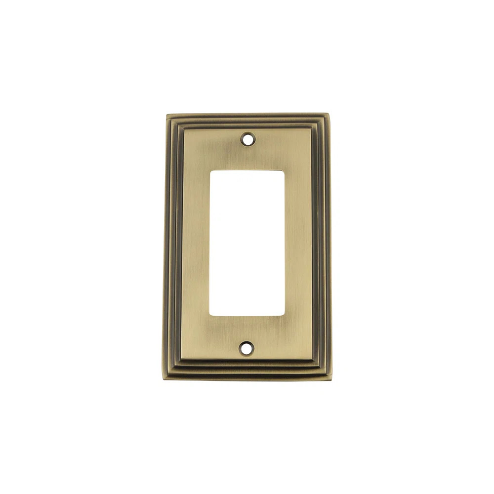 Deco 1-Gang Rocker Wall Plate | Wayfair North America