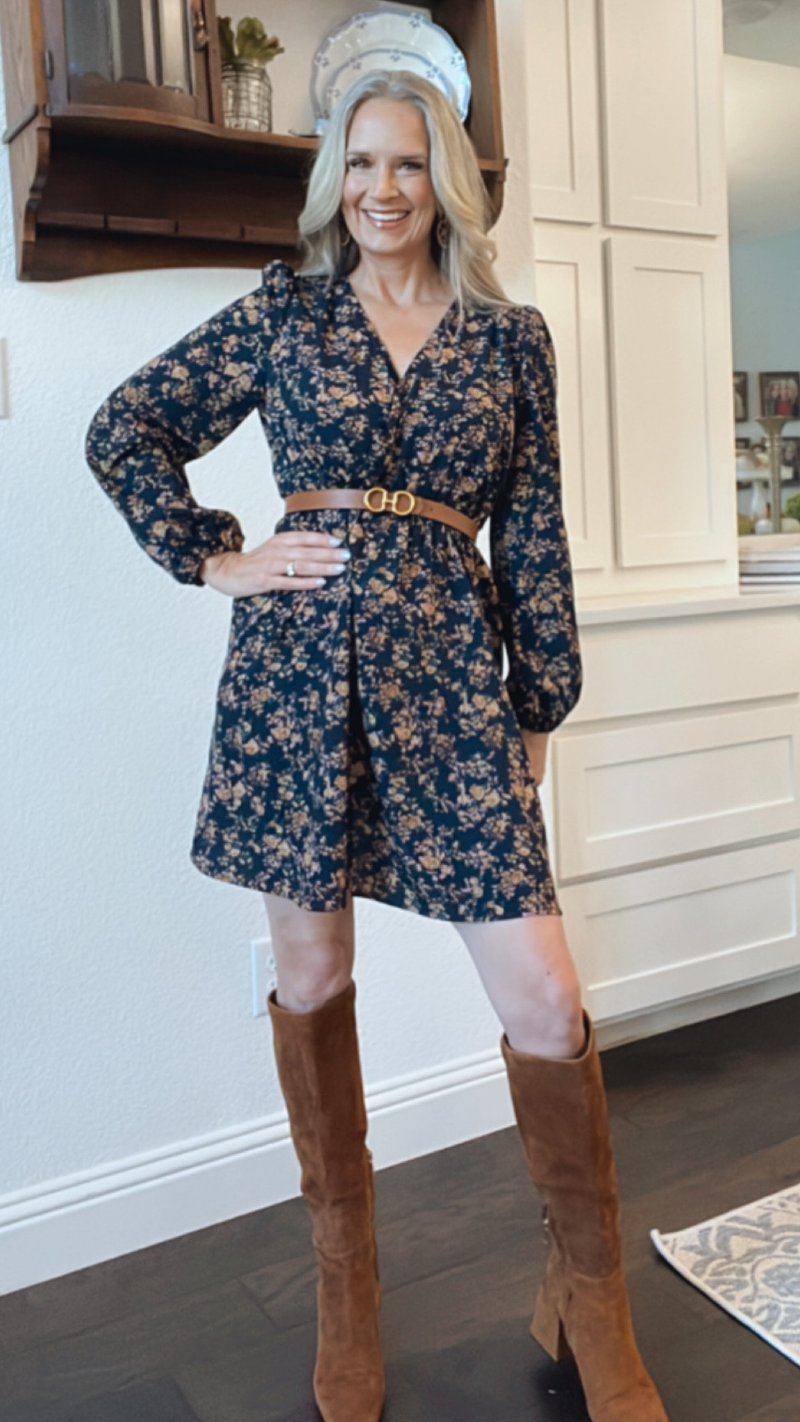 Thanksgiving Fall Floral Dress from Cupshe
Wearing a M

Over 40 fashion/ affordable style / elevated chic / effortless style / fall fashion / fall style / casual chic / style over 50/ 


#LTKfindsunder50 #LTKover40 #LTKstyletip