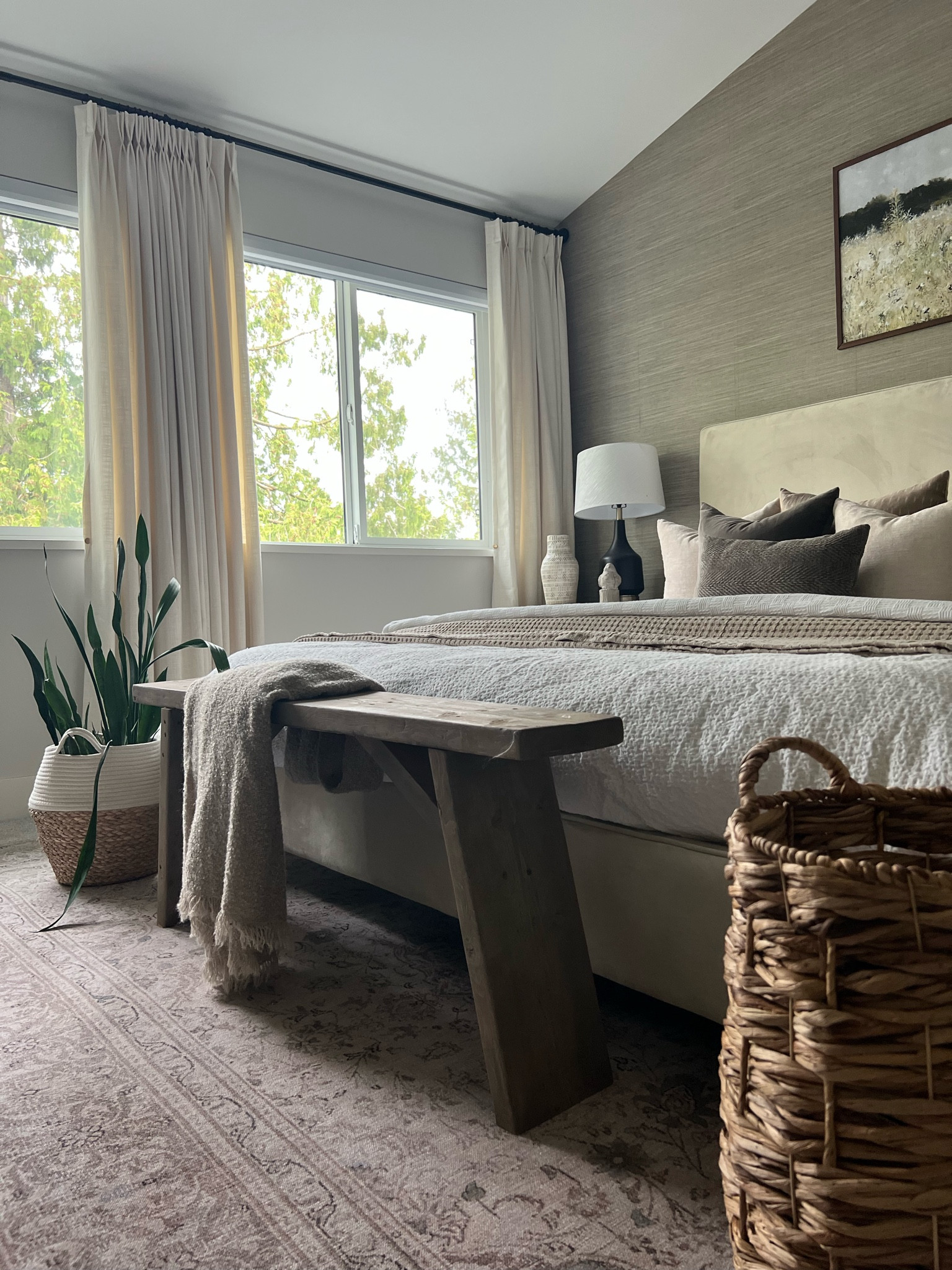 Curtains from Curtarra! 
These are the Blanche (cotton blend) 
•Colour is Cream 
•Double pinch pleat 
•White liner 


#LTKhome #LTKGiftGuide #LTKFind