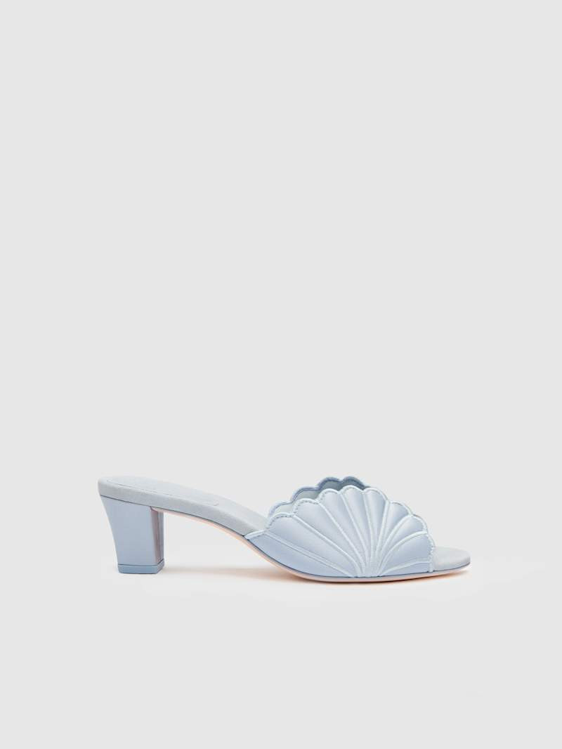 Waldena Block Heeled Mule | Reformation (Global)