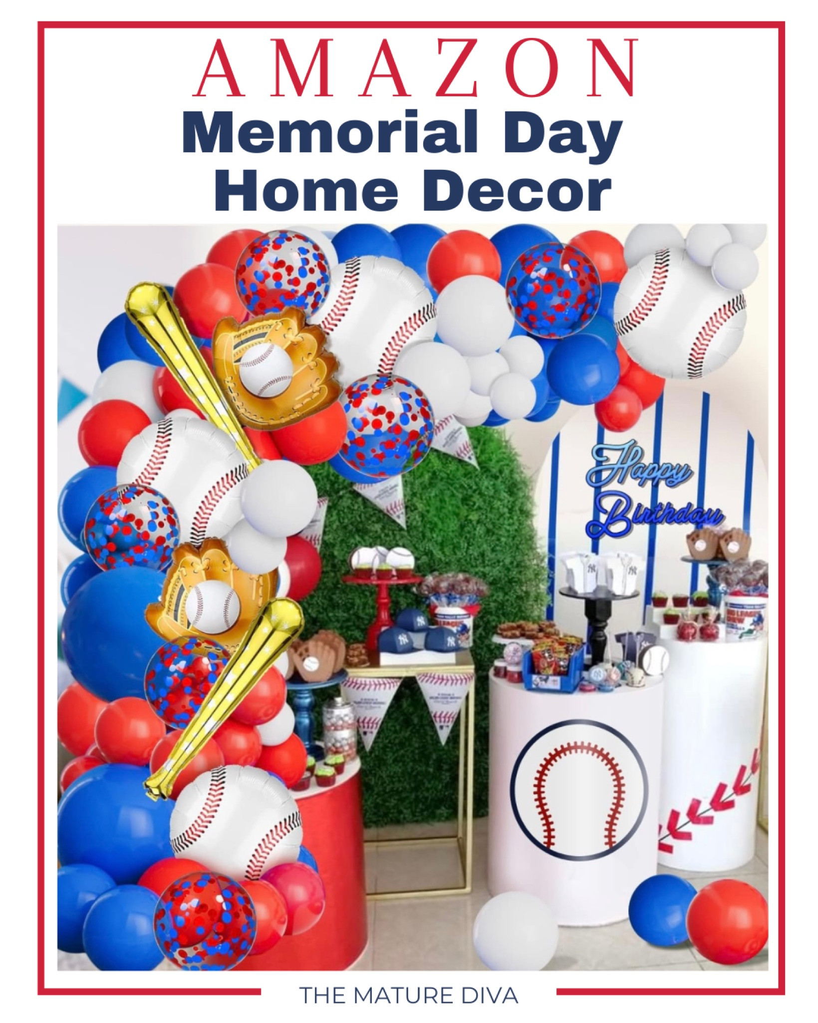 Y’all - Don’t forget the Memorial Day home decor 🇺🇸🎉

#LTKParties #LTKFestival #LTKHome