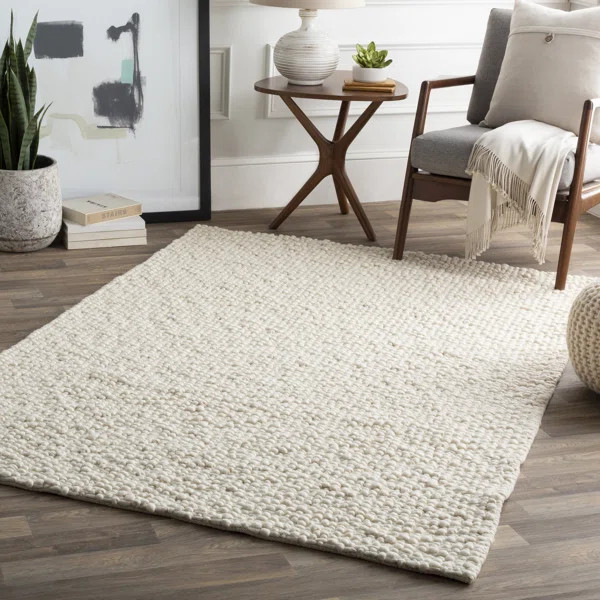 Pigg Wool Solid Color Indoor Rug | Wayfair North America