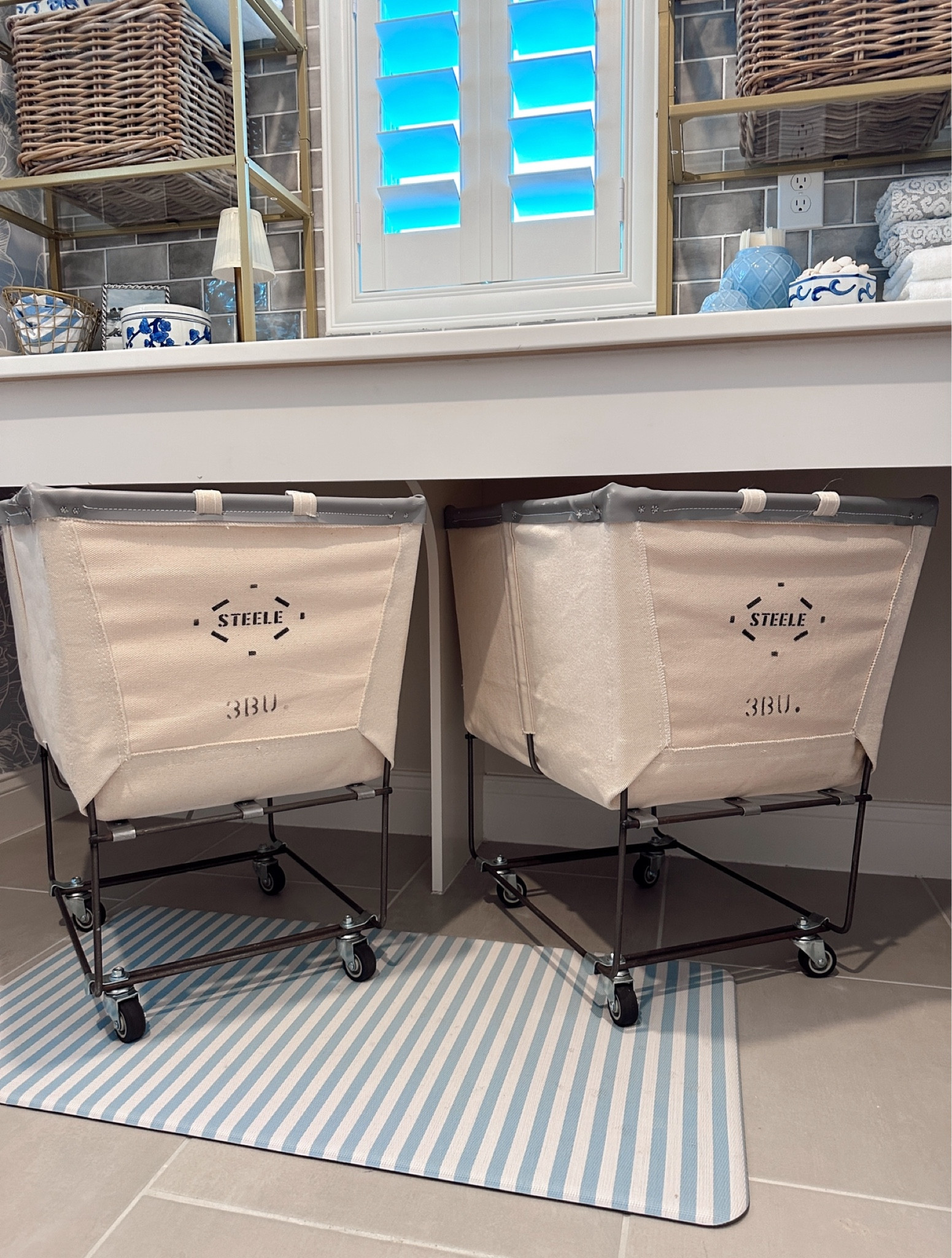 Laundry room // laundry carts // Steele 

#LTKhome #LTKstyletip #LTKover40