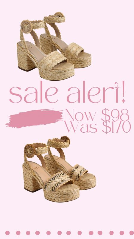 Platform heels on mega sale! So cute for summer😍

#LTKFindsUnder100 #LTKShoeCrush #LTKSaleAlert