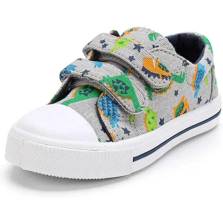 K KomForme Kids Canvas Shoes Dinosaurs Size 4-12 (Toddler Boy) | Walmart (US)