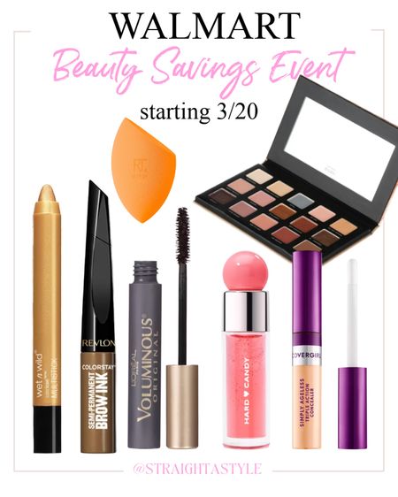 @Walmart Beauty Savings Event starting 3/20! Super excited to share a fun glam eye look with all these great products! #WalmartPartner #WalmartBeauty

Walmart Beauty / spring makeup / wet and wild / Revlon / Walmart sale 

#LTKfindsunder50 #LTKsalealert #LTKbeauty