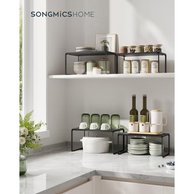 SONGMICS HOME Cabinet Shelf Organizers, Shelf Organizers, Kitchen Organizers and Storage | Target