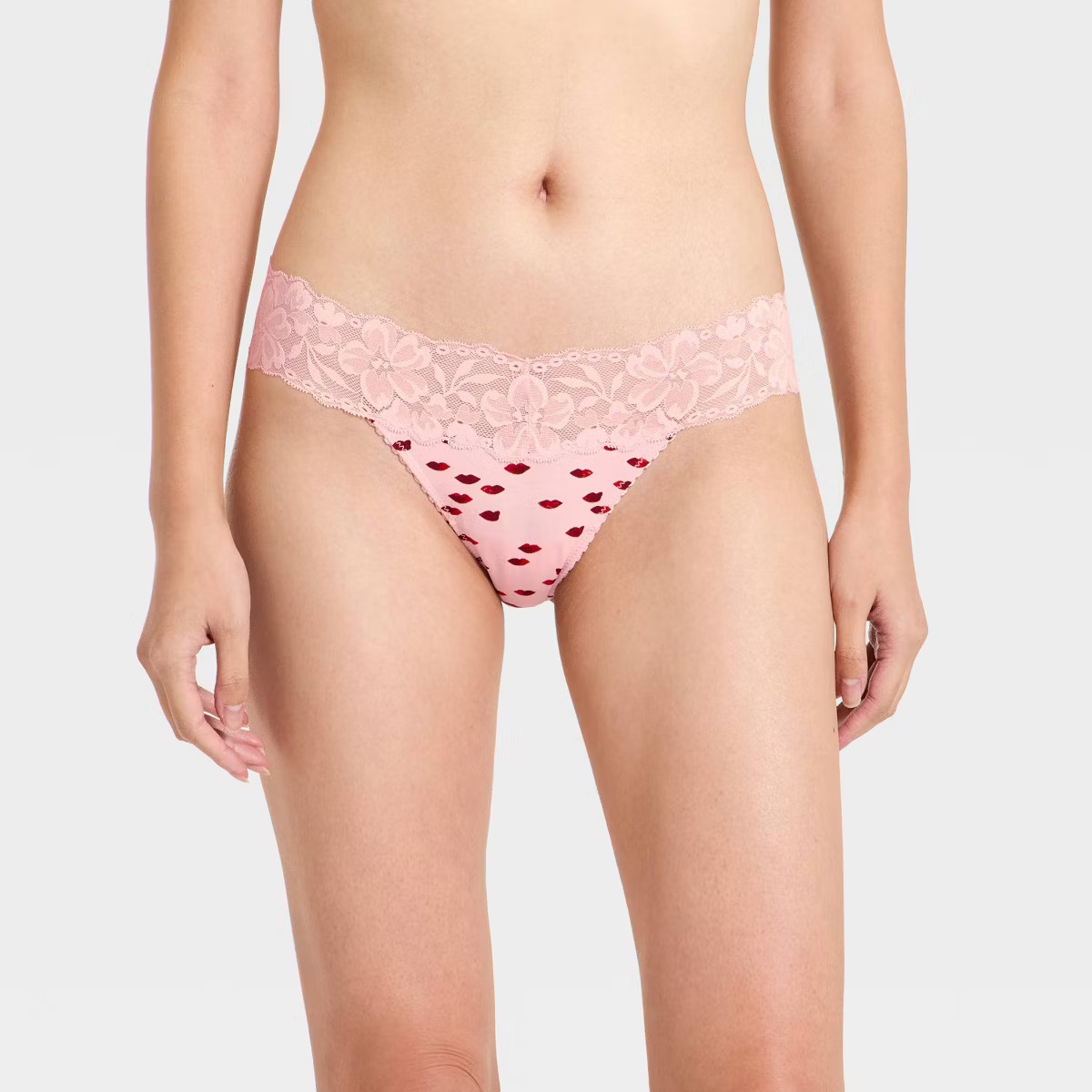 Women's Cotton Thong Underwear with Lace - Auden™ | Target