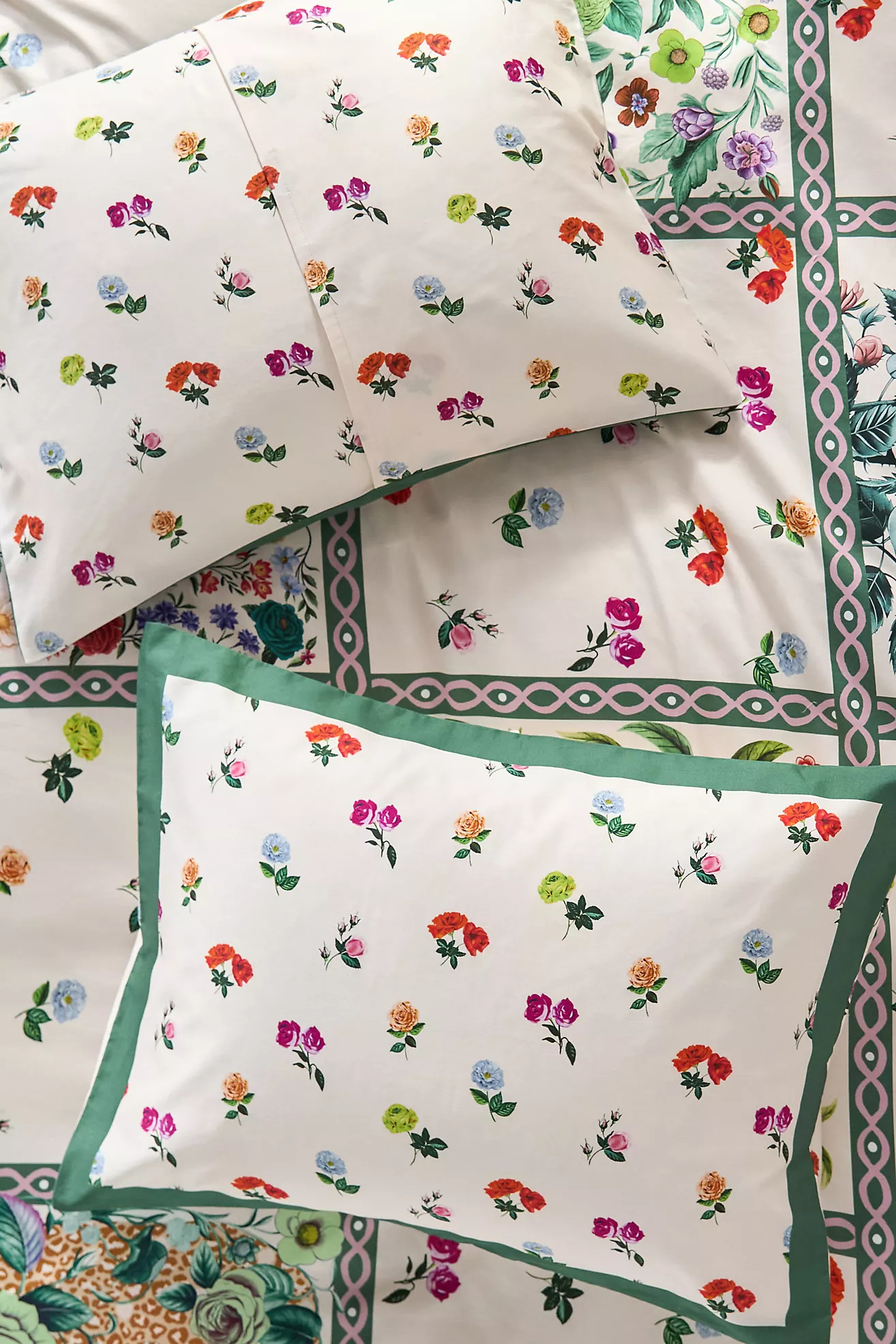 Maeve by Anthropologie Organic Cotton Sateen Shams, Set of 2 | Anthropologie (US)