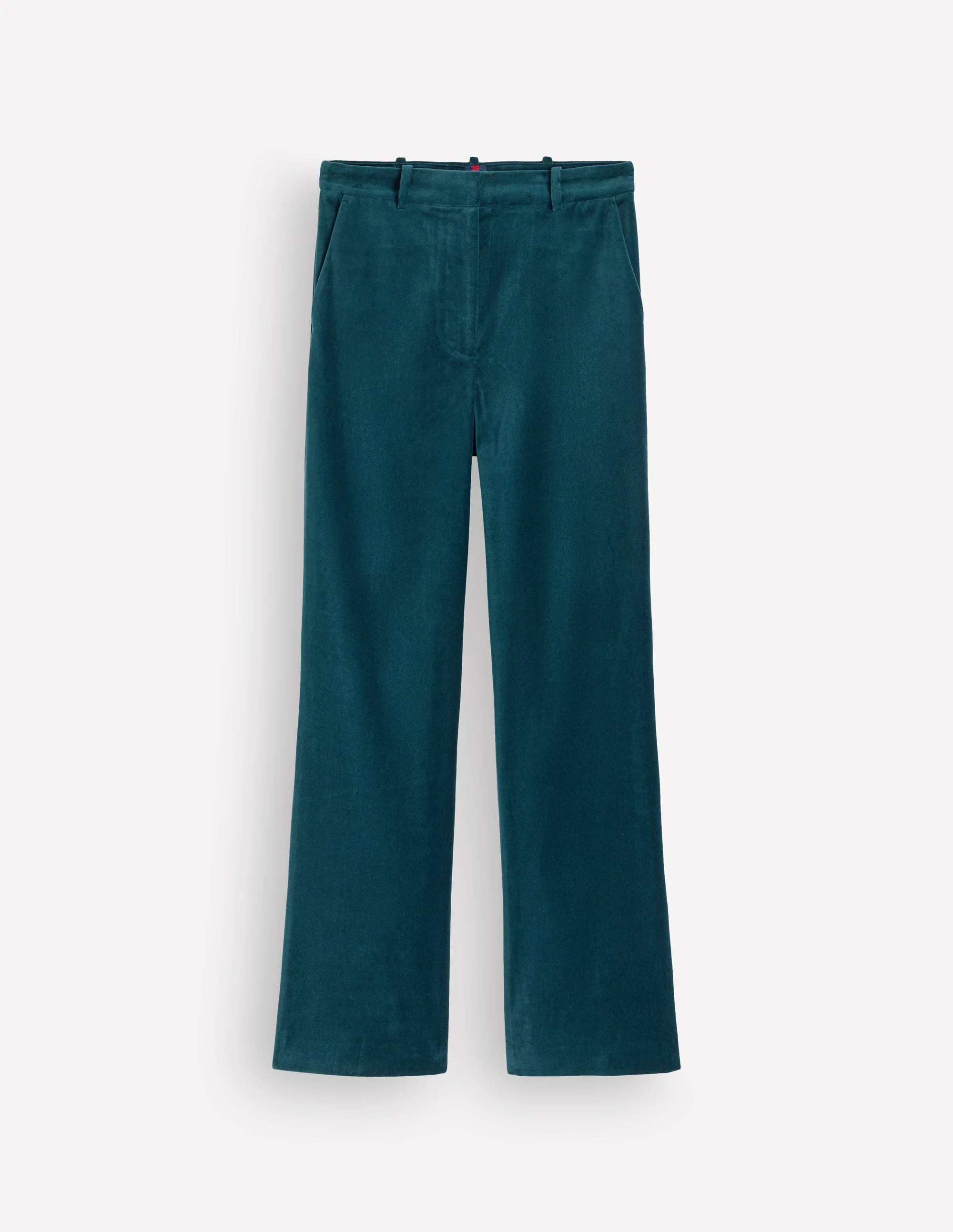 Fitzrovia Velvet Trousers-Teal Ocean | Boden UK